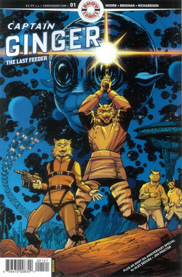 CAPTAIN GINGER: THE LAST FEEDER #1: Walter Simonson unlock cover B