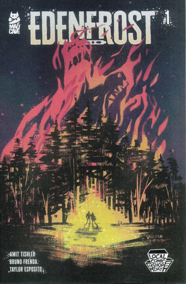 EDENFROST #1: Heather Vaughan LCSD 2023 cover
