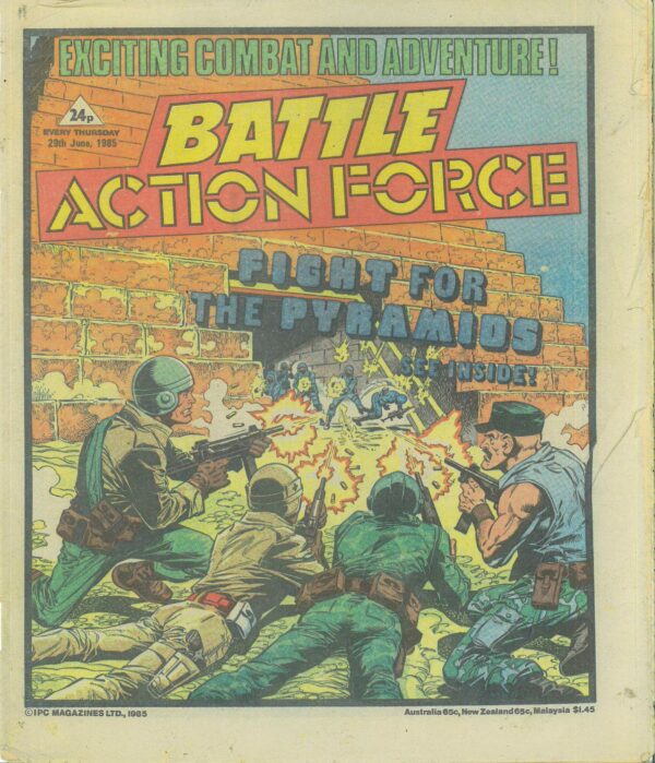 BATTLE (ACTION FORCE) (1981-1986) #530: GD/VG