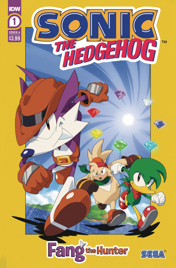 SONIC THE HEDGEHOG: FANG THE HUNTER #1: Aaron Hammerstrom cover A