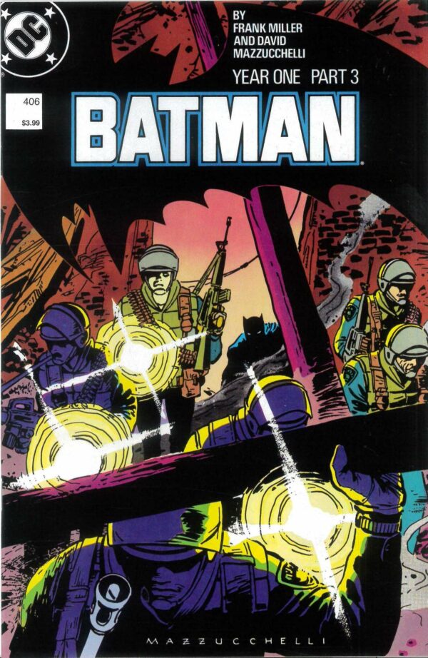 BATMAN (1939-2011 SERIES) #406: 2023 Facsimile edition (David Mazzucchelli cover A)