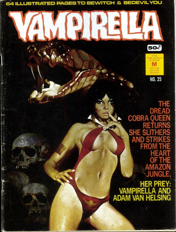 VAMPIRELLA (1974-1979 SERIES) #25: VG