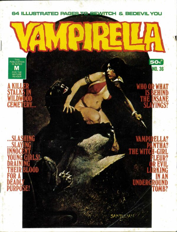 VAMPIRELLA (1974-1979 SERIES) #36: VG