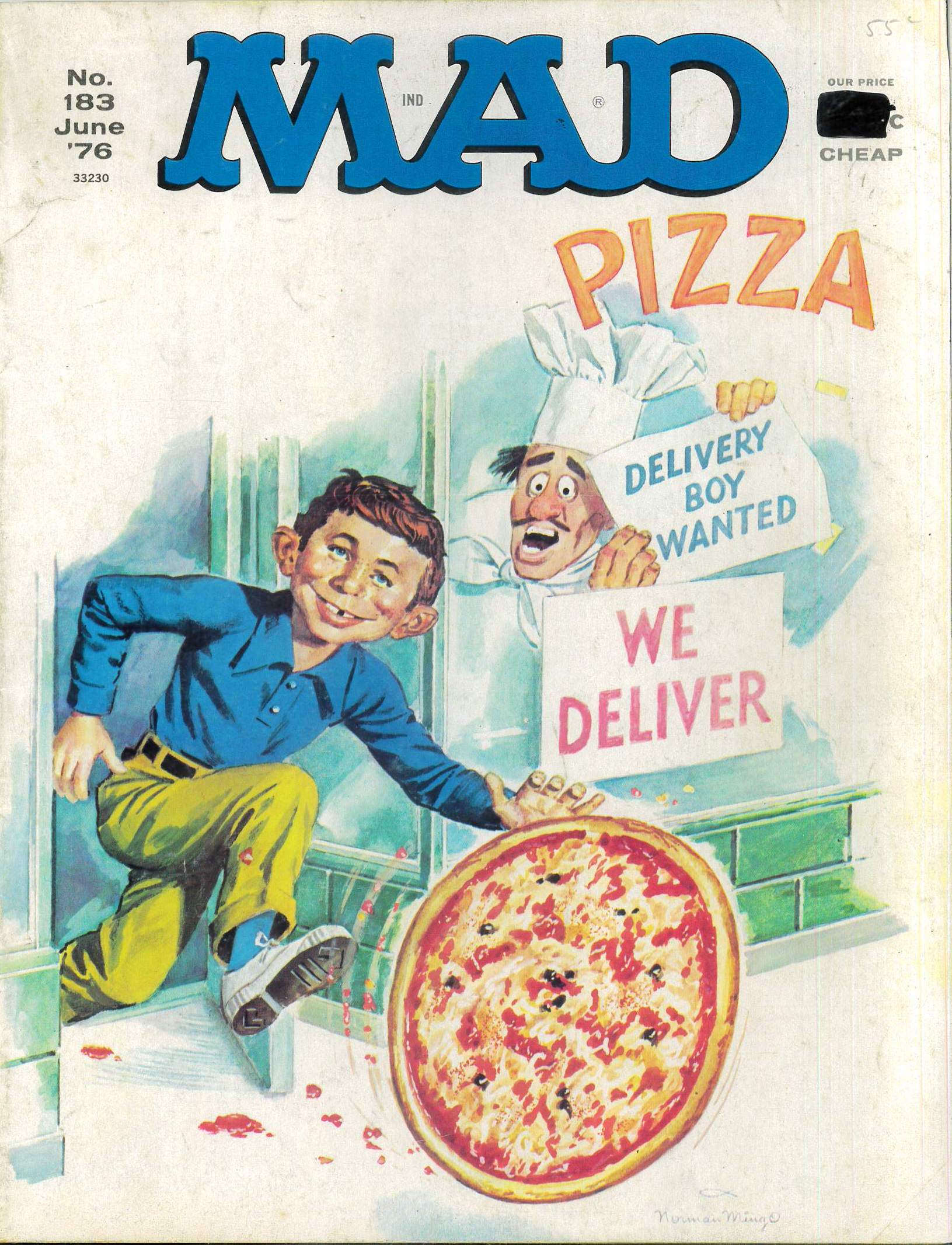 MAD (1954-2018 SERIES) #183: VG MAD (1954-2018 SERIES) #183: VG