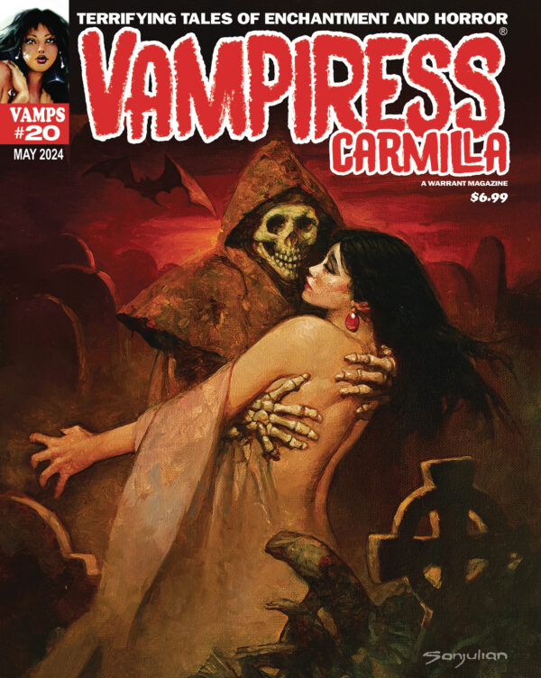 VAMPIRESS CARMILLA MAGAZINE #20: Sanjulian cover A