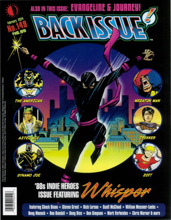 BACK ISSUE MAGAZINE #149: 1980’s Indie Heroes