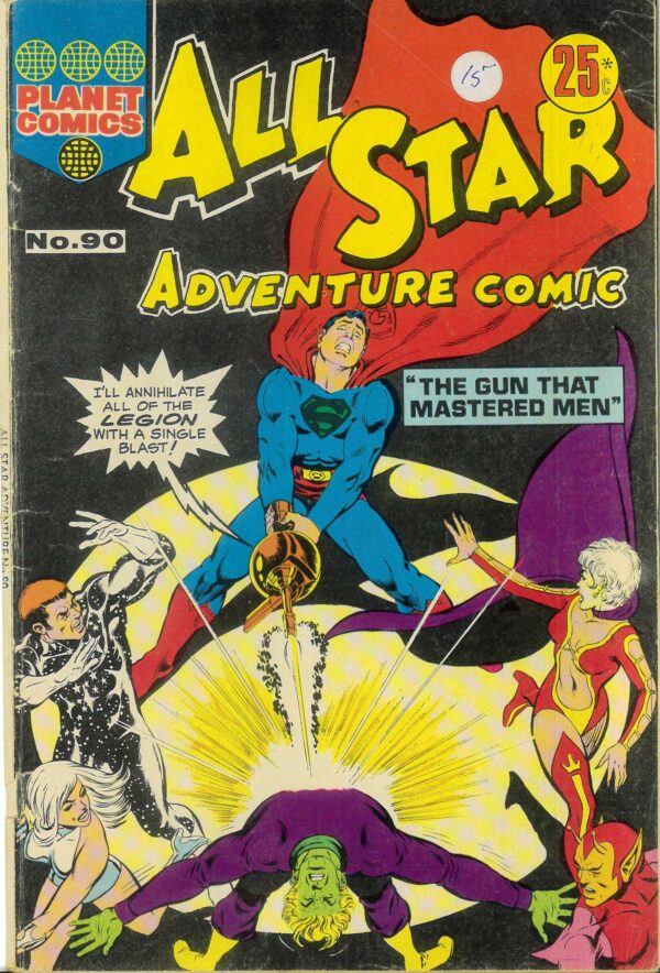 ALL STAR ADVENTURE COMIC (1960-1975 SERIES) #90: GD/VG