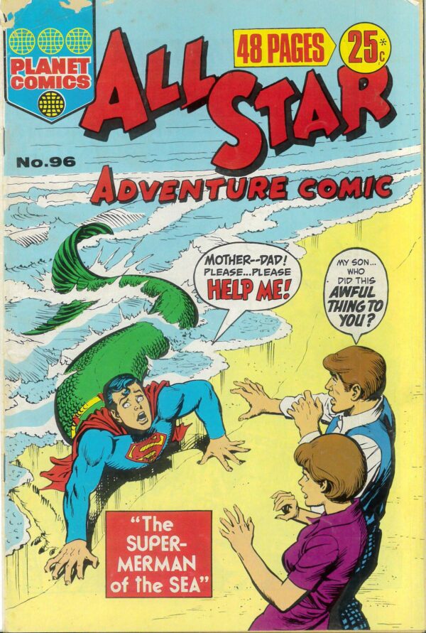 ALL STAR ADVENTURE COMIC (1960-1975 SERIES) #96: Last Issue – GD