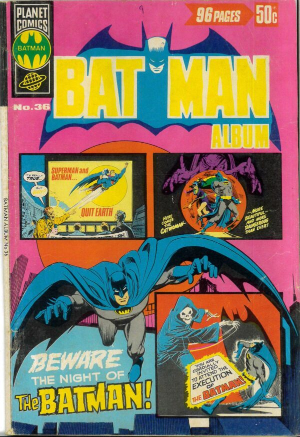 BATMAN ALBUM (GIANT) (1962-1981 SERIES) #36: VG