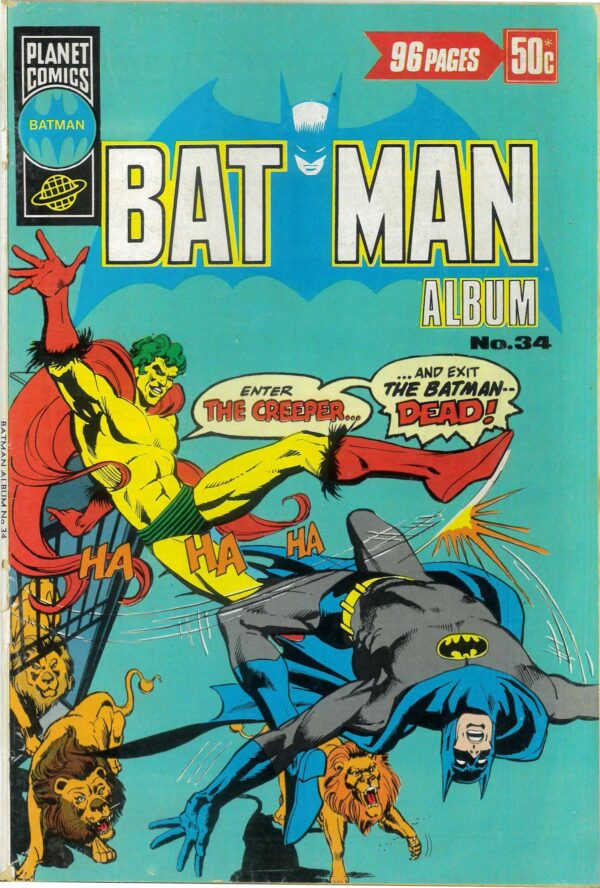 BATMAN ALBUM (GIANT) (1962-1981 SERIES) #34: VG/FN
