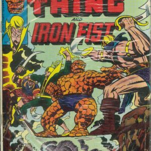MARVEL TWO-IN-ONE #25: Newsstand Edition UK price variant – VG