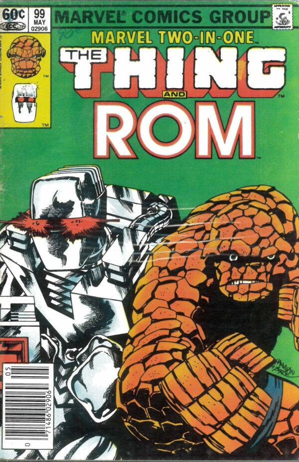 MARVEL TWO-IN-ONE #99: Newsstand Edition – VG