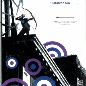 HAWKEYE BY MATT FRACTION AND DAVID AJA OMNIBUS HC #0: David Aja cover (2023 edition)