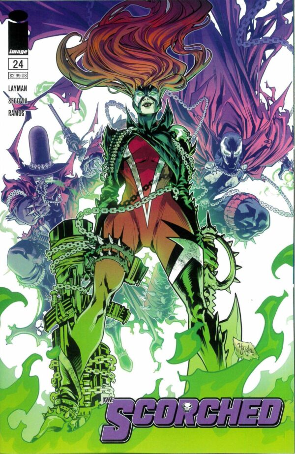 SPAWN: THE SCORCHED #24: Ze Carlos cover A