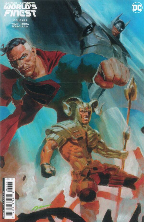 BATMAN/SUPERMAN: WORLD’S FINEST #22: Gerald Parel RI cover C
