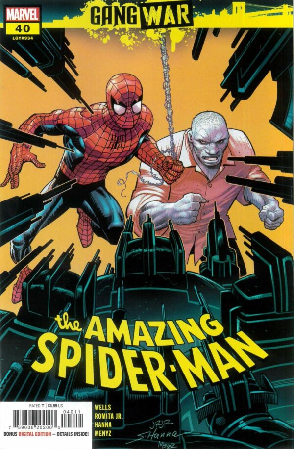 AMAZING SPIDER-MAN (2022 SERIES) #40: John Romita Jr. cover A (Gang War)