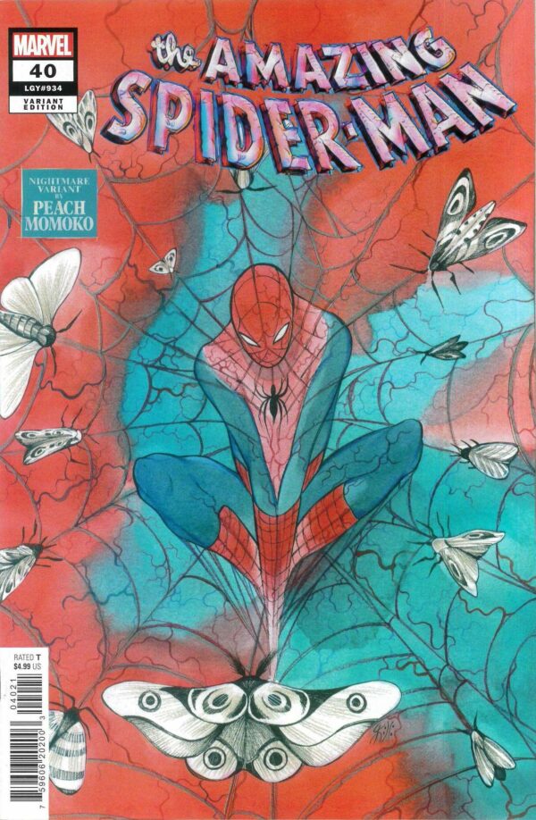 AMAZING SPIDER-MAN (2022 SERIES) #40: Peach Momoko Nightmare cover B