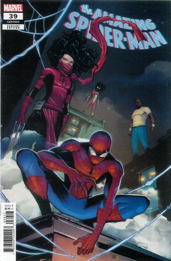 AMAZING SPIDER-MAN (2022 SERIES) #39: Lee Garbett RI cover Q