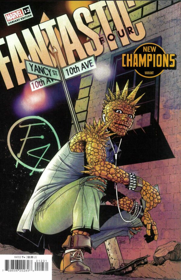 FANTASTIC FOUR (2022 SERIES) #12: Corin Howell New Champions cover C