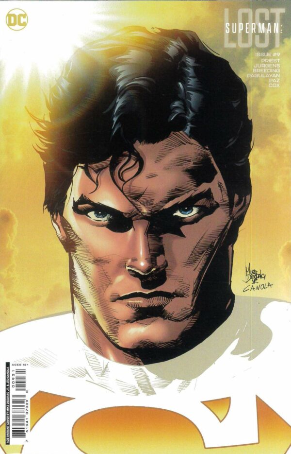 SUPERMAN: LOST #9: Mike Deodato Jr. RI cover C