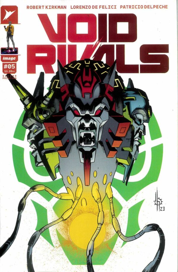 VOID RIVALS #5: Jason Howard Rage 2nd Print cover E