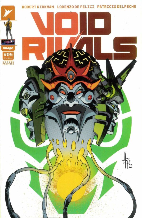 VOID RIVALS #5: Jason Howard Laughter 2nd Print cover C