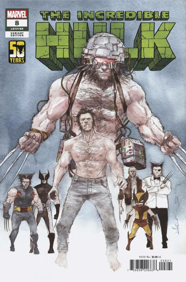 INCREDIBLE HULK (2023 SERIES) #8: Dustin Nguyen Wolverine Wolverine Wolverine cover B