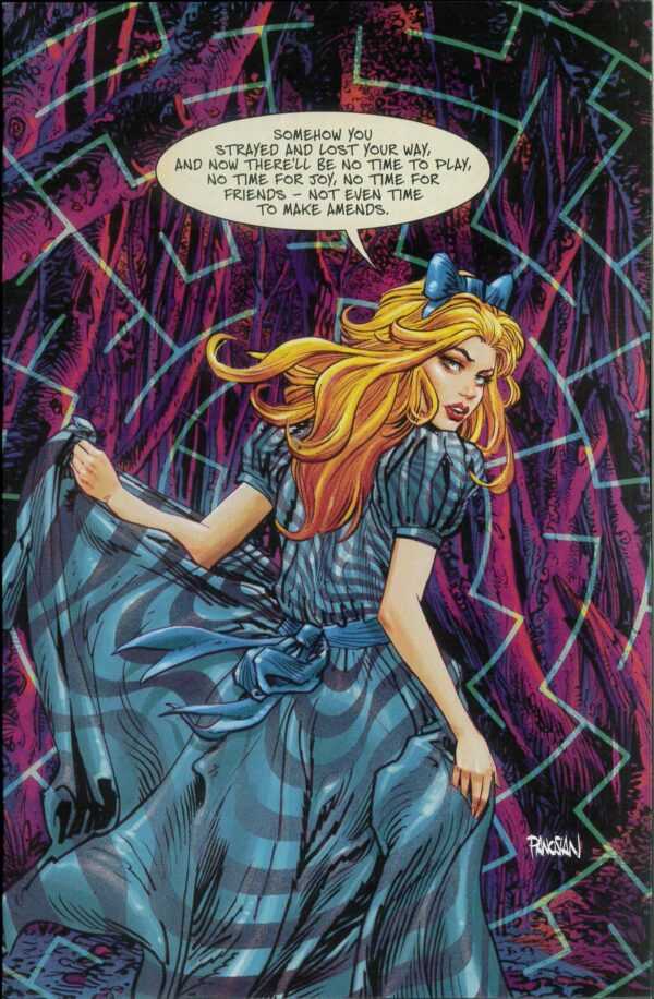 ALICE NEVER AFTER #5: Dan Panosian RI cover C