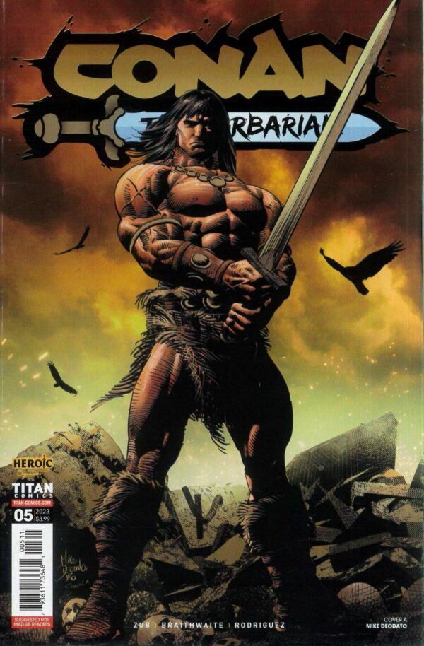 CONAN THE BARBARIAN (2023 SERIES) #5: Mike Deodato cover A