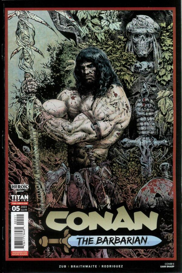 CONAN THE BARBARIAN (2023 SERIES) #5: Liam Sharp cover E