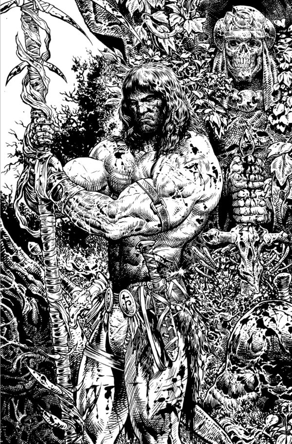 CONAN THE BARBARIAN (2023 SERIES) #5: Mike Deodato Jr. LCSD 2023 Foil cover