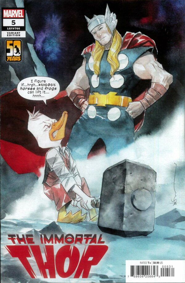 IMMORTAL THOR #5: Dustin Nguyen Howard the Duck cover C