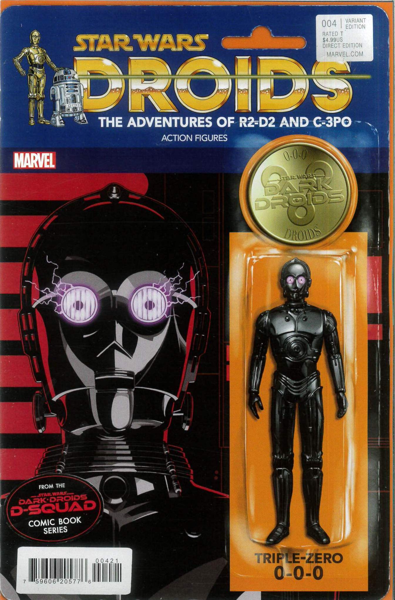 STAR WARS: DARK DROIDS: D-SQUAD #4: John Tyler Christopher Action Figure cover B STAR WARS: DARK DROIDS: D-SQUAD #4: John Tyler Christopher Action Figure cover B