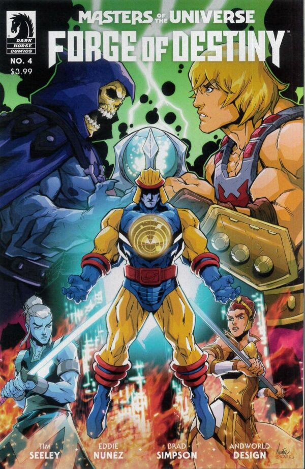 MASTERS OF THE UNIVERSE: FORGE OF DESTINY #4: Eddie Nunez cover A