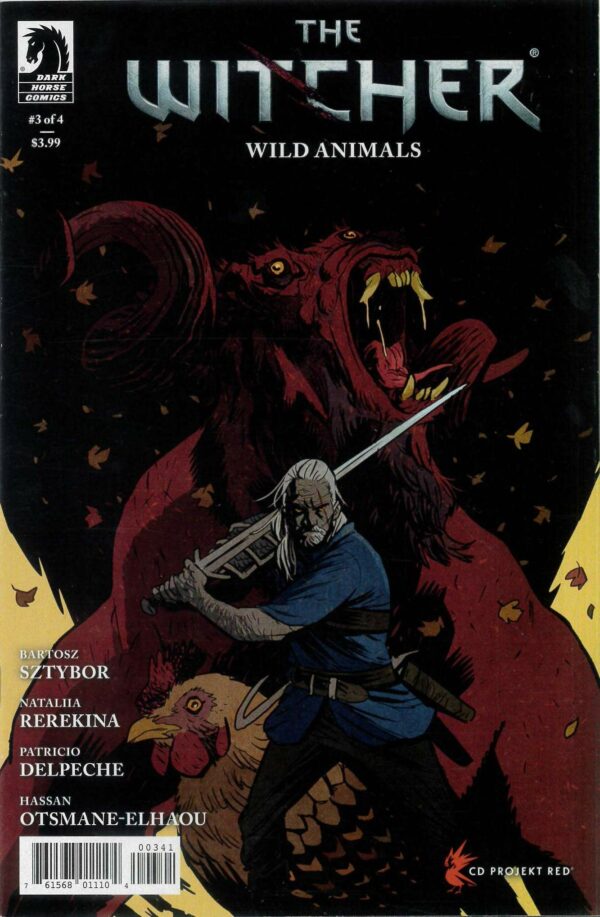 WITCHER: WILD ANIMALS #3: Matt Smith cover D