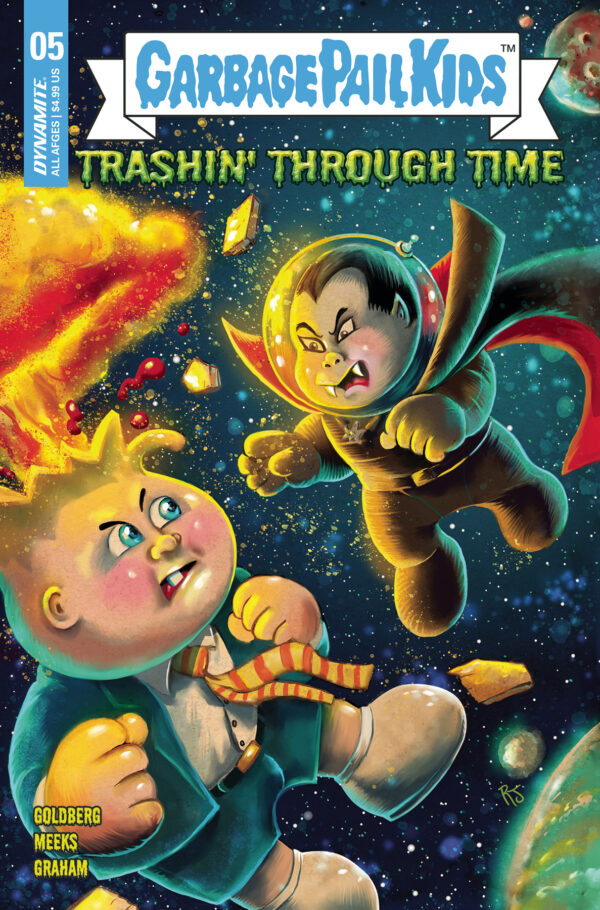 GARBAGE PAIL KIDS: TRASHIN’ THROUGH TIME #5: Robert Jimenez cover C