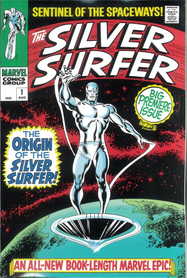 MIGHTY MARVEL MASTERWORKS: SILVER SURFER TP #1: Sentinel of the Spaceways (1968 #1-4: John Buscema DM cover)
