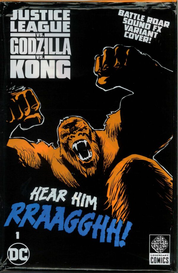 JUSTICE LEAGUE VS GODZILLA VS KONG #1: Christian Duce Kong Roar sound cover V
