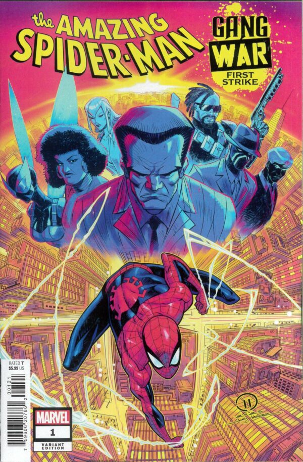 AMAZING SPIDER-MAN: GANG WAR FIRST STRIKE #1: Joey Vazquez cover B