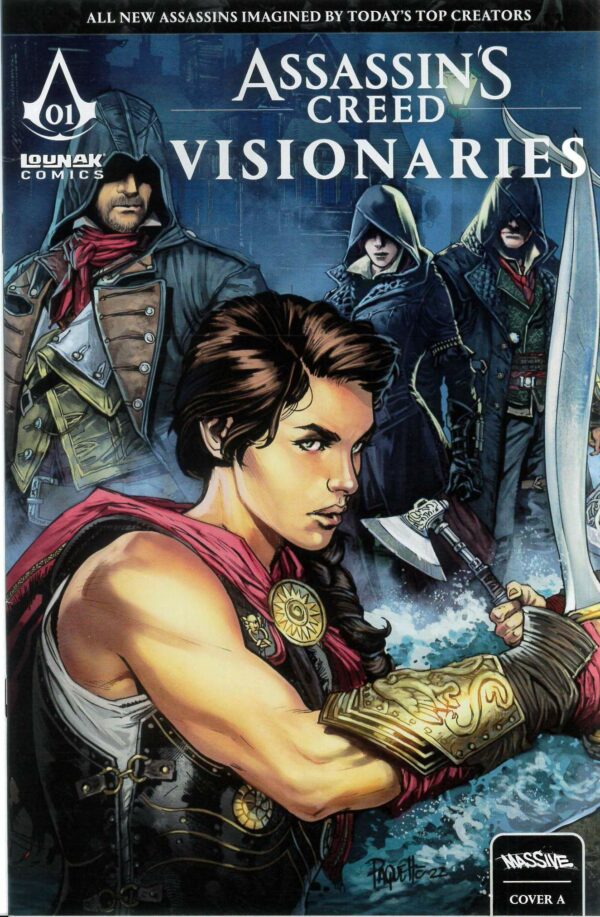 ASSASSINS CREED VISIONARIES #1: Yanick Paquette connecting cover A