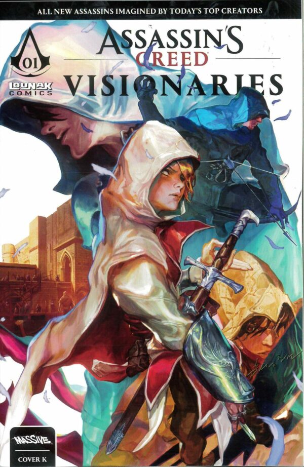 ASSASSINS CREED VISIONARIES #1: Sunghan Yune Reveal cover K