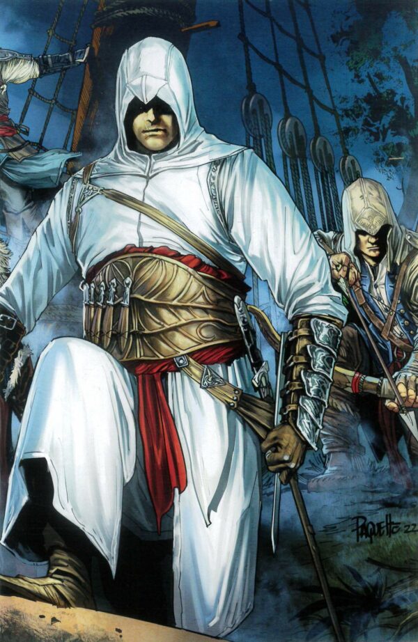 ASSASSINS CREED VISIONARIES #1: Yanick Paquette Gatefold cover J