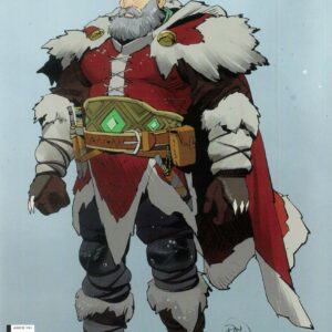BATMAN/SANTA CLAUS: SILENT KNIGHT #1: Dan Mora RI cover D