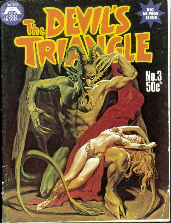 DEVIL’S TRIANGLE (1976-1979) #3: (Steve Ditko x 4 stories) – VG