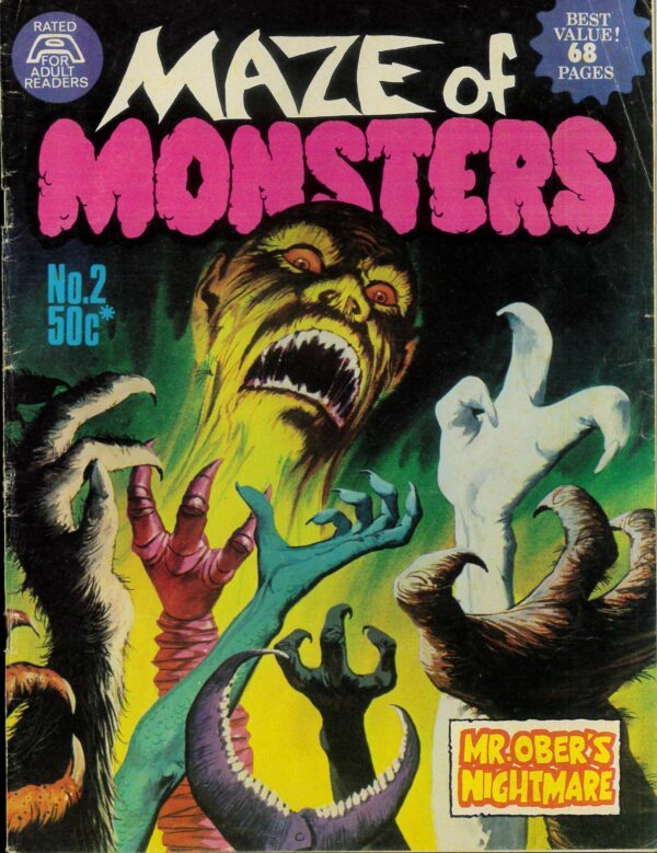 MAZE OF MONSTERS (1976-1978) #2: Mike Zeck, Steve Ditko x 4 – GD/VG