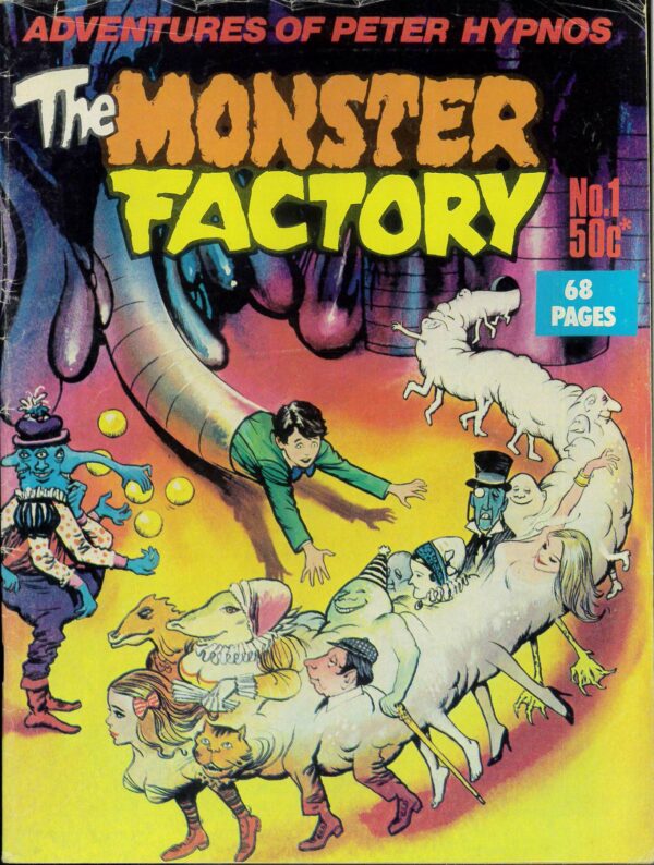 MONSTER FACTORY (1976) #1: Peter Hypnos collection – VG