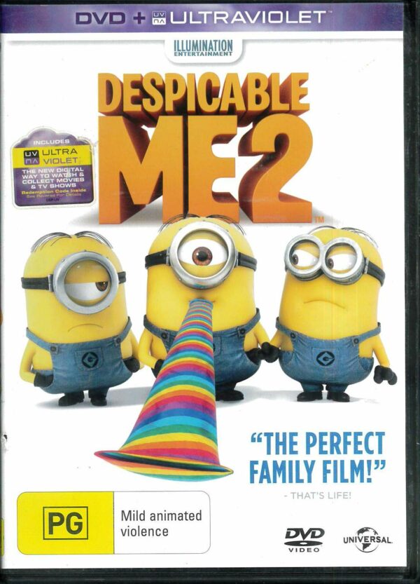 PRELOVED DVD’S #0: Dispicable Me 2 (Universal)