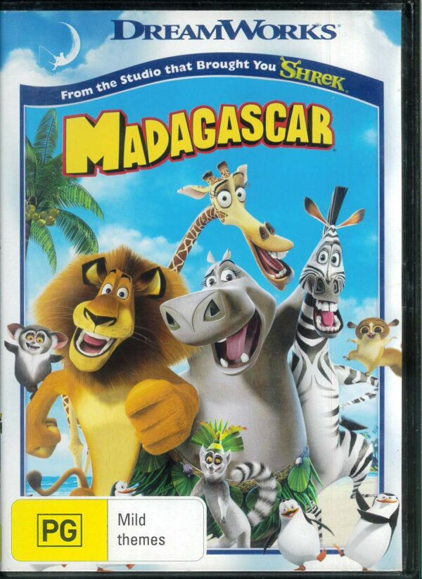 PRELOVED DVD’S #0: Madagascar (Dreamworks)
