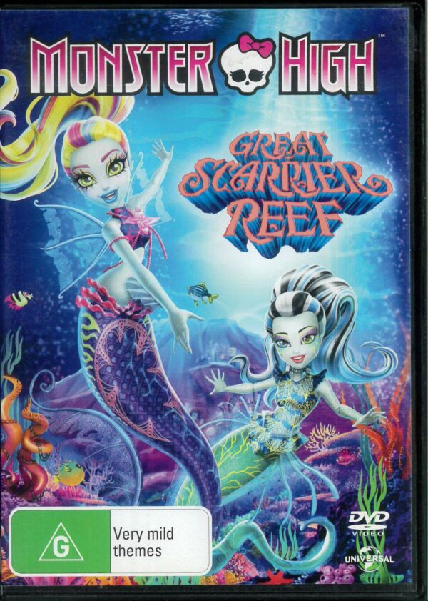 PRELOVED DVD’S #0: Monster High: Great Scarrier Reef (Universal)