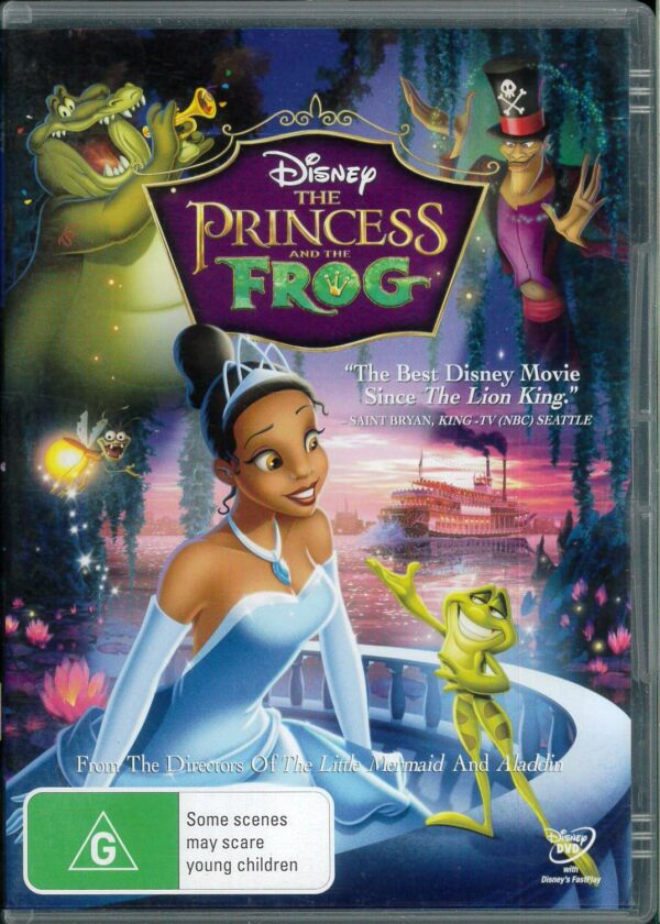 PRELOVED DVD’S #0: Princess and the Frog (Disney)